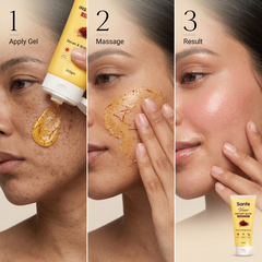 Sanfe Kesar Instant Glow Exfoliating Gel