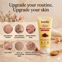 Sanfe Kesar Instant Glow Exfoliating Gel