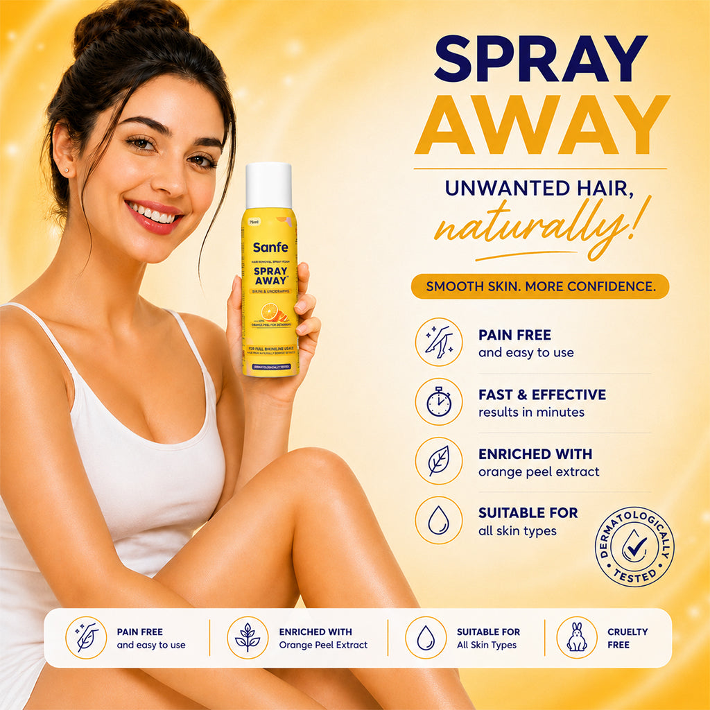 Sanfe Spray Away Hair removal spray
