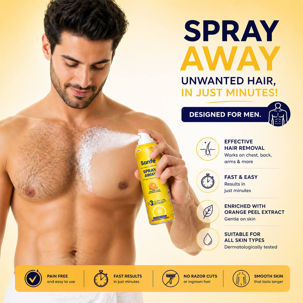Sanfe Spray Away Hair removal spray