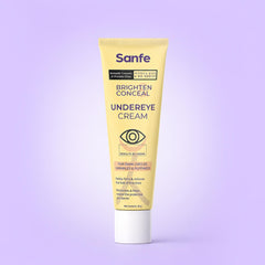 Sanfe Brighten & Conceal Undereye Cream | For dark Circles, wrinkles & Puffiness - 20g