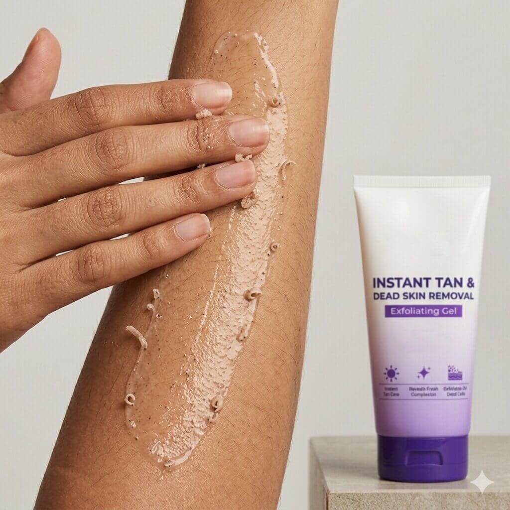 Sanfe Instant Tan & Dead Skin Removal Exfoliating Gel