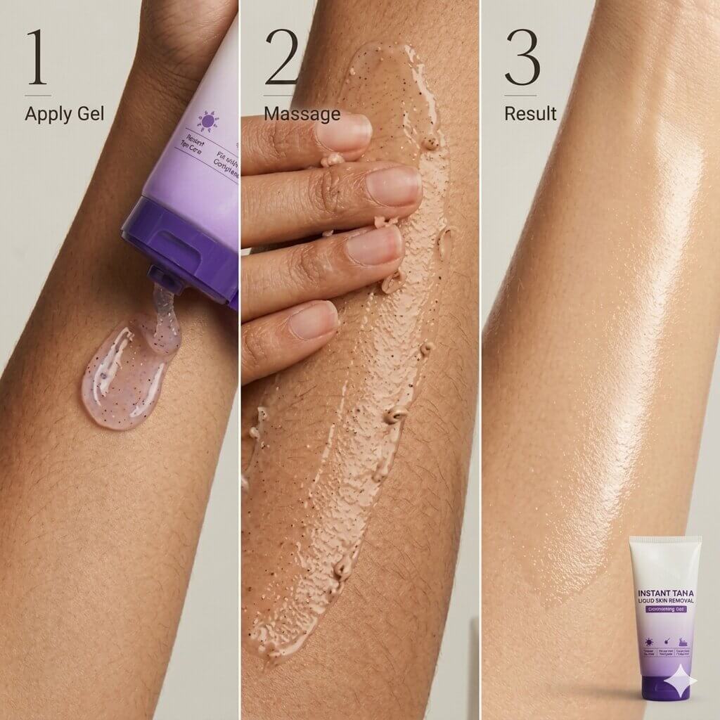 Sanfe Instant Tan & Dead Skin Removal Exfoliating Gel