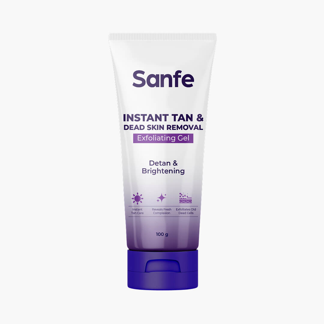 Sanfe Instant Tan & Dead Skin Removal Exfoliating Gel