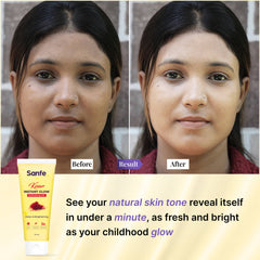 Sanfe Kesar Instant Glow Exfoliating Gel